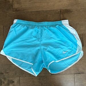 Nike Light Blue Athletic Shorts
